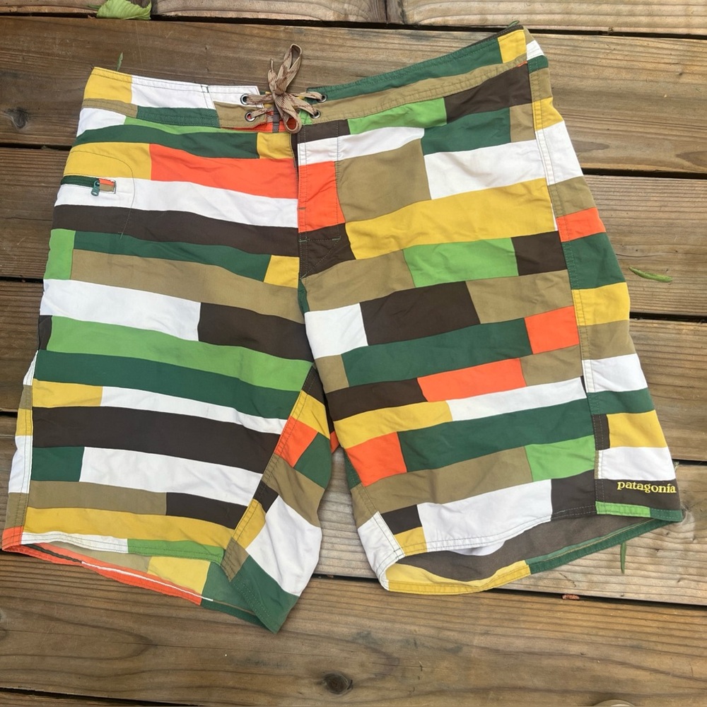 Patagonia Men's Multicolor Swim Shorts